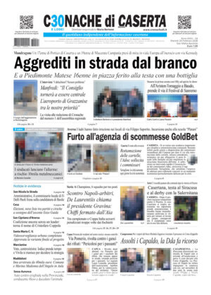 Cronache di Caserta del 24.02.26