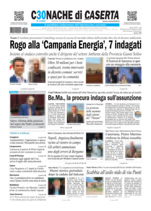 Cronache di Caserta del 25.02.26