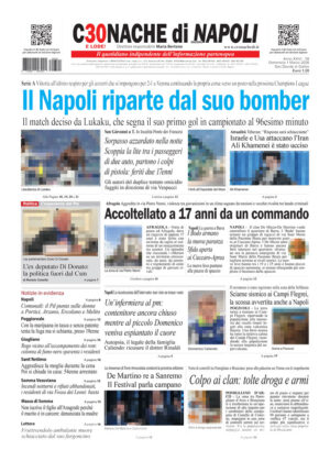 Cronache di Napoli del 01.03.26