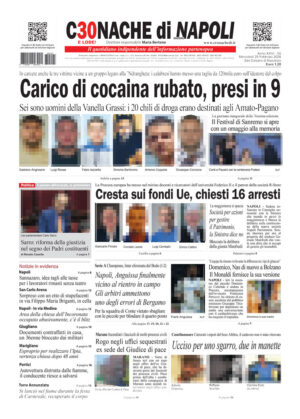 Cronache di Napoli del 25.02.26