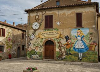 Viterbo: rinasce un borgo con l’arte sostenibile Arte sostenibile