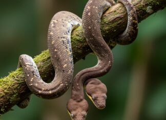 Serpenti: uno studio svela come si alzano in piedi Serpenti equilibristi