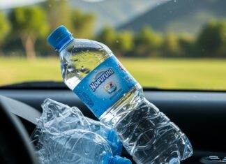 Acqua in auto: grave rischio per la salute Effetto serra