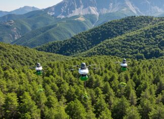 Appennino: droni pianteranno un milione di alberi Riforestazione tecnologica