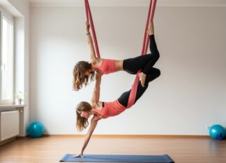 Yoga aereo in Italia: cos’è e quali sono i benefici Yoga aereo