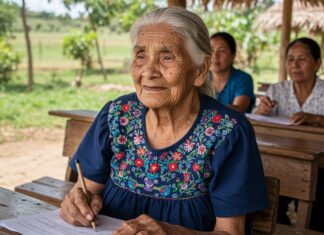El Salvador: a 94 anni si iscrive a scuola Istruzione adulta