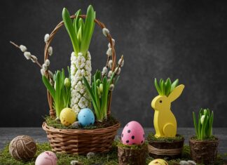 Albero di Pasqua: come farlo con materiali naturali Pasqua ecologica