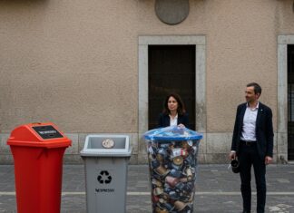 Milano: le capsule in alluminio si buttano nel giallo Riciclo alluminio