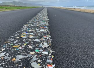 Hawaii: la plastica dei rifiuti diventa asfalto Asfalto riciclato