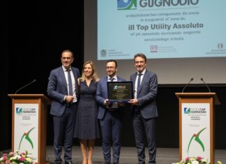 Gruppo CAP vince il premio Top Utility Assoluto Sostenibilità premiata