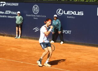 Napoli Tennis Cup, la caduta degli Dei. Fuori subito il campione uscente Kopřiva e Wawrinka. Impresa Forti Francesco Forti