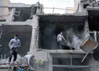 L’Iran attacca la base italiana in Kuwait: nessun ferito Bombe in Kuwait - guerra in Iran (foto LaPresse)