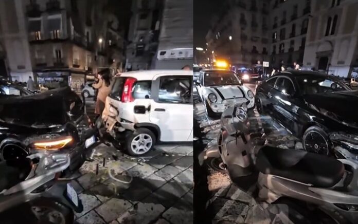 Incidente sul Corso Garibaldi a Napoli