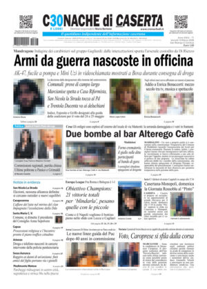 Cronache di Caserta del 13.03.26