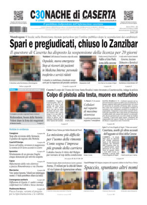 Cronache di Caserta del 25.03.26