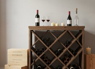Riciclo creativo: la cantinetta per vino fai-da-te Riciclo creativo