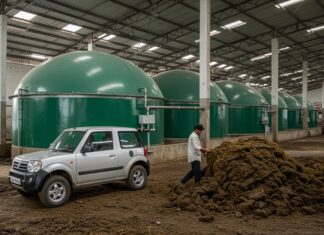 India: Suzuki trasforma sterco bovino in biocarburante Energia circolare