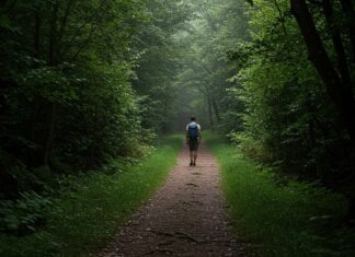 Camminare al buio: benefici per mente e salute Camminata notturna