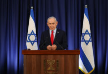 Navi ancora a rilento ad Hormuz: Israele tende la mano al Libano Israeli Prime Minister Benjamin Netanyahu speaks during a press conference in Jerusalem, Thursday, March 19, 2026. (Ronen Zvulun, Pool Photo via AP) Associated Press / LaPresse Only italy and spain