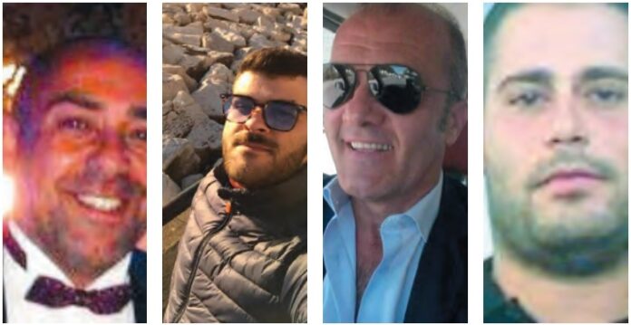 Antonio Russo, Biagio D'Ursi, Ernesto Nunziata e Francesco Tufano