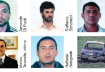 NOMI E FOTO. Ucciso e bruciato in auto: 3 arresti. Diffuse la voce sul baciamano di Cicciotto a Schiavone Arresti 21 aprile 2026