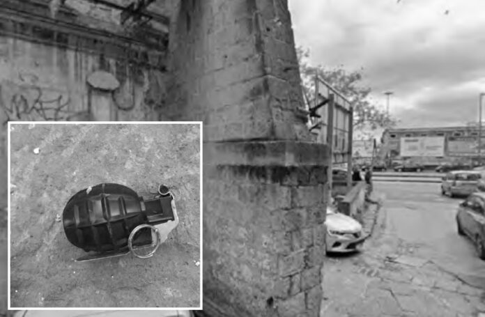 Bomba nel centro storico