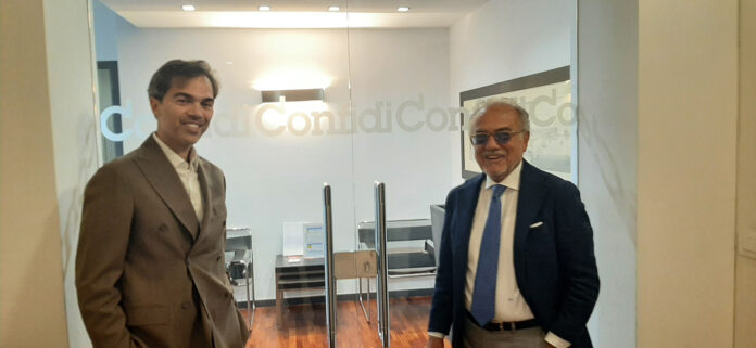 Da sinistra Angelo Bruscino e Lucio Donadio