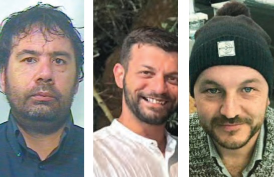 Giovan Battista Ametrano, Giulio Ambrosino e Raffaele Caccavale