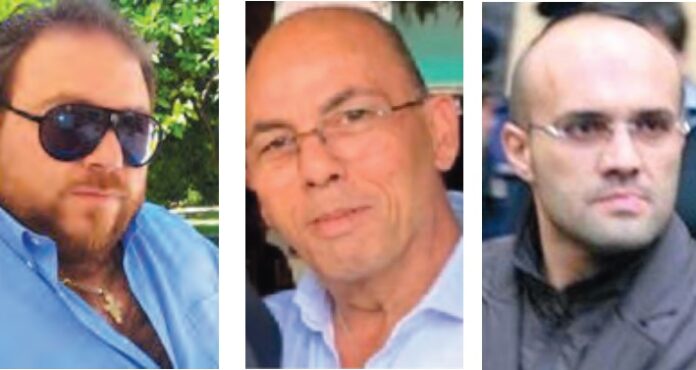 Ivano Balestriere, Alfonso Ottimo e Filippo Capaldo Ivano Balestriere, Alfonso Ottimo e Filippo Capaldo