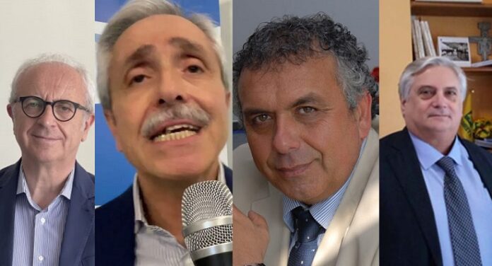 Renato Pizzuti, Vincenzo D'Amato, Attilio Antonio Montano Bianchi e Giuseppe Longo