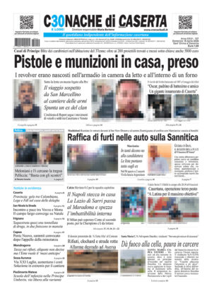 Cronache di Caserta del 19.04.26