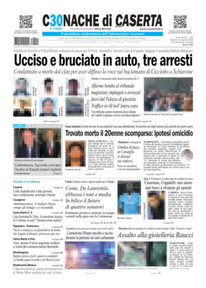Cronache di Caserta del 21.04.26