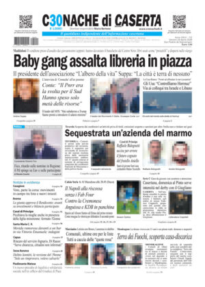 Cronache di Caserta del 24.04.26