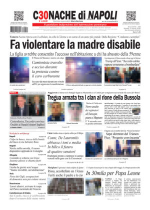 Cronache di Napoli del 21.04.26