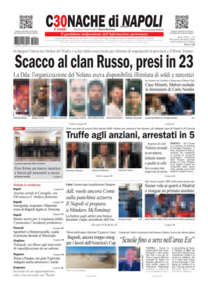Cronache di Napoli del 29.04.26