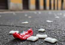 Gomme da masticare: un rifiuto plastico persistente Plastica masticabile