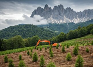Appennino: piantati 10.000 nuovi alberi autoctoni Alberi piantati