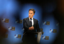 Gli Usa ritirano le truppe dall’Europa. Rutte: “Era tutto prevedibile” NATO Secretary General Mark Rutte speaks during a media conference at NATO headquarters in Brussels, Wednesday, May 20, 2026. (AP Photo/Virginia Mayo) Associate Press/ LaPresse Only Italy and Spain