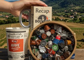 Economia circolare: nuova vita per le capsule caffè Riciclo capsule