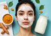 Antirughe naturale: maschera viso con curcuma e yogurt Cosmesi fai-da-te