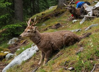 Animali selvatici feriti: chi chiamare in Trentino Soccorso fauna