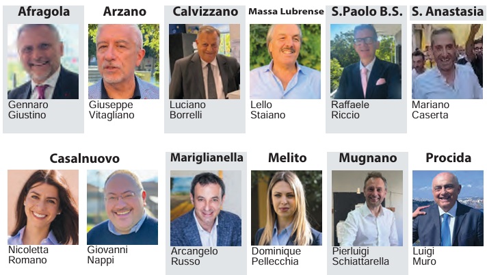Sindaci Napoli 25 maggio 2026