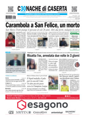 Cronache di Caserta del 03.05.26