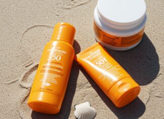 Creme solari scadute: rischio per salute e mare Creme solari