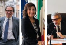 Tutti uniti per la movida sicura. I parlamentari M5S dopo le notti violente a Caserta: “Servono telecamere e controlli durante tutta la notte” Agostino Santillo, il prefetto Lucia Volpe e il questore Andrea Grassi
