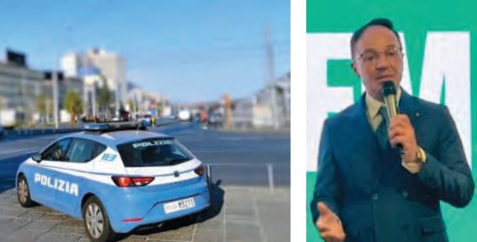 I controlli in piazza Garibaldi e il presidente di Confesercenti e Vincenzo Schiavo