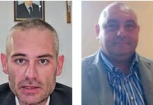 “Minacce per far votare Ambrosone”: lo riferisce il promotore di una lista di Petrella a Castel Volturno Il sindaco Pasquale Marrandino e Rocco Ambrosone (non indagato)