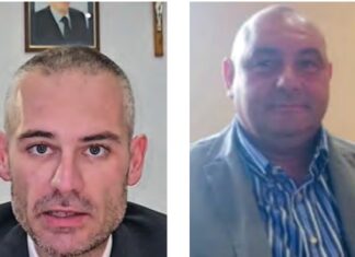 “Minacce per far votare Ambrosone”: lo riferisce il promotore di una lista di Petrella a Castel Volturno Il sindaco Pasquale Marrandino e Rocco Ambrosone (non indagato)