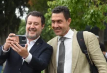 La Lega in tilt, si accelera sul progetto a due velocità. Meno spazio per gli esponenti del Sud Matteo Salvini e Roberto Vannacci