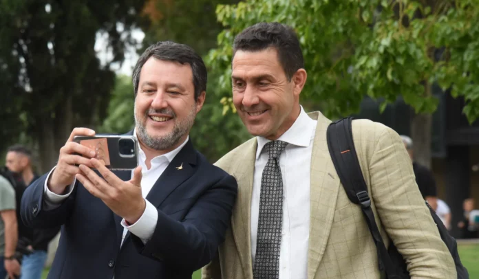 Matteo Salvini e Roberto Vannacci
